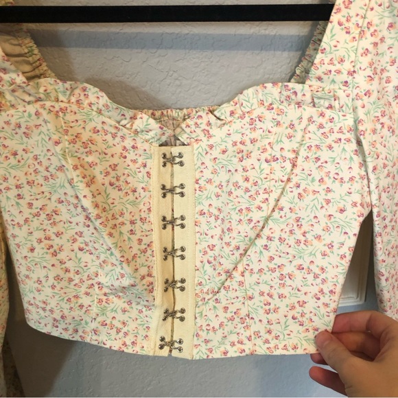 two piece floral matching set - Picture 4 of 7